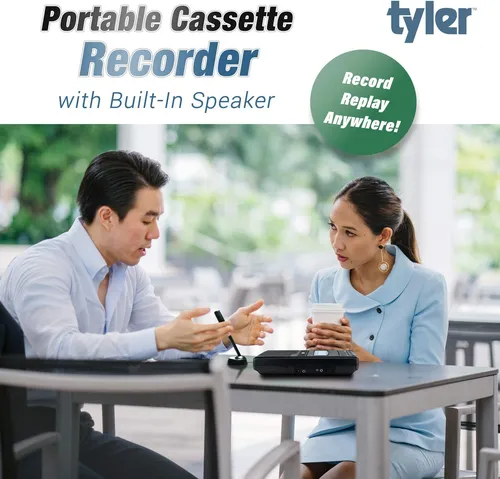 Tyler Tcp-01 Reproductor De Casete Y Grabador Portatil - ...