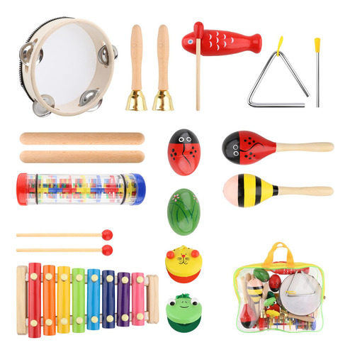 10 Piezas De Música Montessori, Juegos De Percusión,