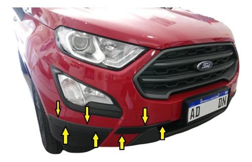 Ford Ecosport 2018 / 2020 Protectores De Paragolpes Molduras