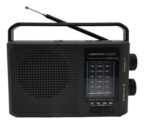 comprar Radio Am\u002Ffm Daihatsu D-rp61 Usb\u002Fpila Recargable Linterna
