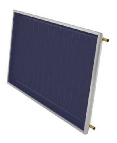 Placa Coletor Solar P/ Banho Tamanho 1,0x1,0m Vidro Tempera