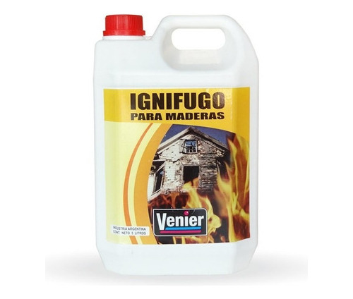 Ignifugo Antifuego Para Madera Int/ext 5 Lt Venier Prestigio
