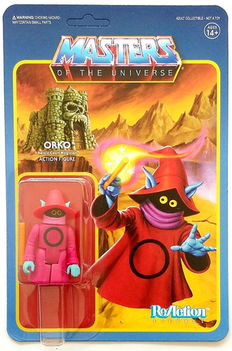 Orko Masters Of The Universe He-Man Reaction Super7