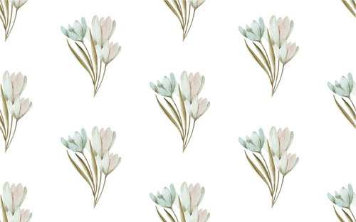 Vinil Decorativo Moderno Floral Tapiz Wallpaper Textura