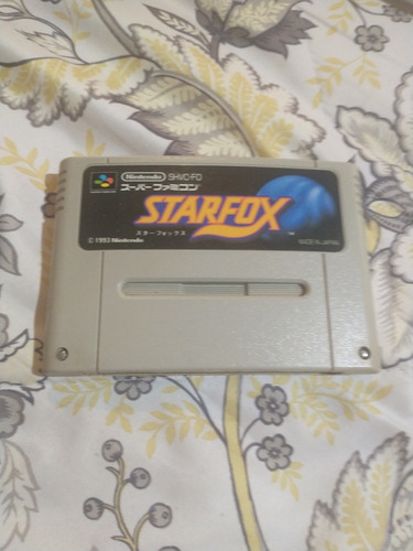 Star Fox Superfamicom Supernintendo Snes Japonés Original 