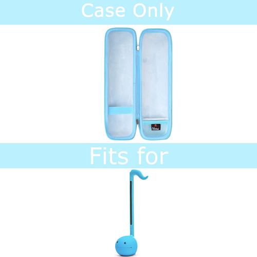 Estuche Rígido Para Otamatone Ligero E Impermeable Azul