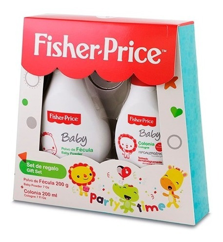 Set Polvo De Fécula + Colonia Fisher Price