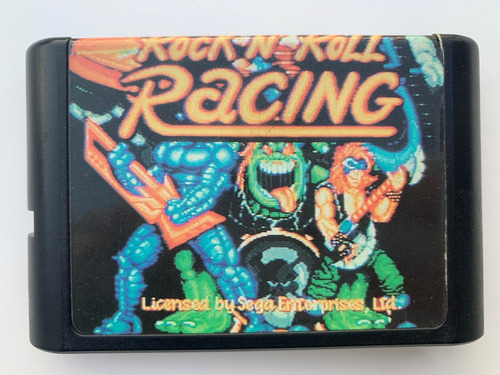 Juego Sega Genesis - Rock N' Roll Racing