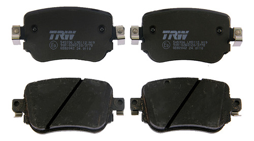 Balatas Del/tras P/ Vw Golf Highline Turbo 2015 2016 1.4 Trw