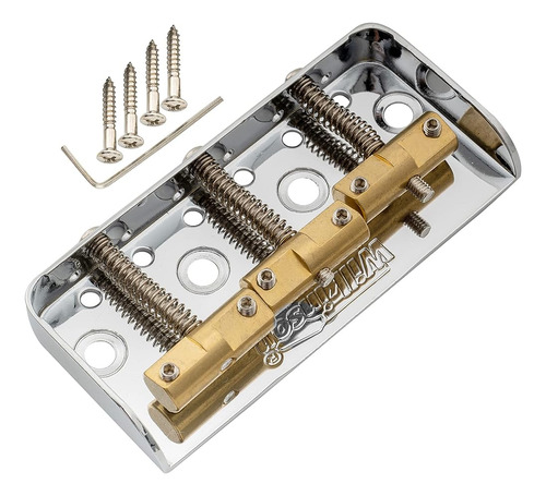 ~? Wilkinson Wtbs Short Telecaster Bridge Compensado Con Sil