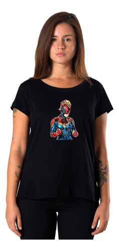 Remeras Mujer Capitana Marvel Carol |de Hoy No Pasa| 6