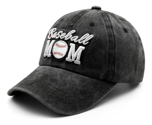 Waldeal Gorra Béisbol Bordada Mamá Mujer, Ajustable, Algodón