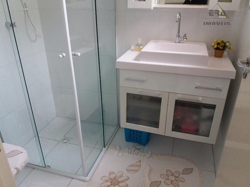 Apartamento Mobiliado Para Locação, Jordanópolis, Condomínio Arujá Clube, Arujá. - Ap0192