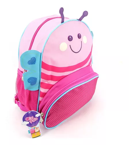 Mochila Infantil De Costas Animais Fofinhos - Clio Pets - Fabrica da Alegria