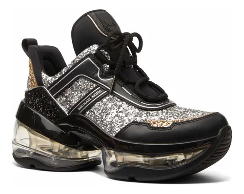 Tenis negros mk sale