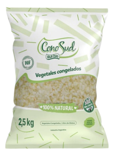 Conosud - Cebolla En Cubos Congelada Iqf - Caja 5u X 2.5kg