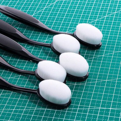 Unimeix Juego De 5 Pinceles Para Mezclar Tinta Para Manualid