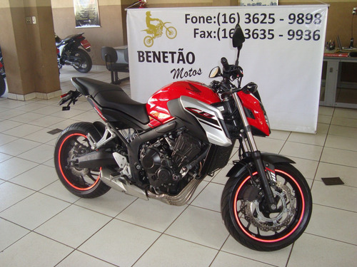 Honda Cb 650 F Vermelho 2018