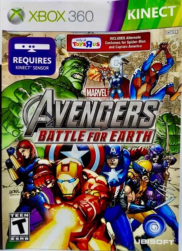 Jogo Marvel Avengers Battle Earth Kinect - Xbox 360 Seminovo - SL Shop - A  melhor loja de smartphones, games, acessórios e assistência técnica