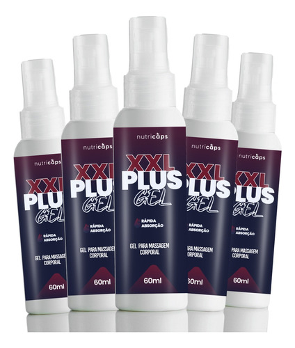 5 Xxl Plus Gel Mais Libido E Vigor Sexual