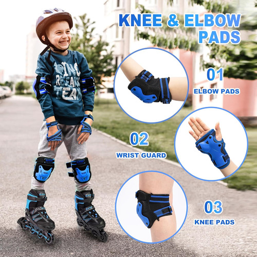 2pm Sports Patines En Línea Medianos Para Niños Con Equipo D
