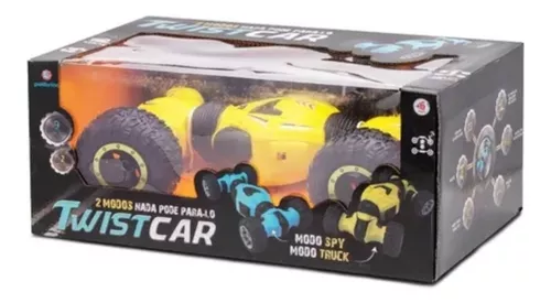 Carrinho Controle Remoto 4x4 Monster Truck Twistcar Gira Rc em Promoção na  Americanas