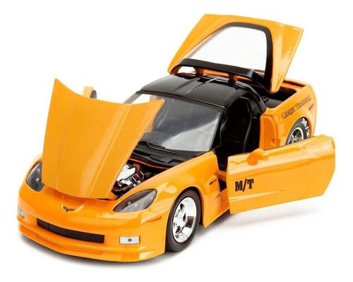 2006 Chrvrolet Corvette Z06 Jada 1:24 Bigtime Muscle Ofert! Color Amarillo