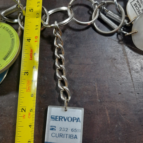 Imagem 3 de 3 de Chaveiro Servopa Antigo Concessionária Volks Curitiba