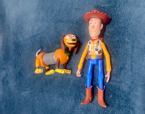 Woody Y Slinky Toy Story (Usado)
