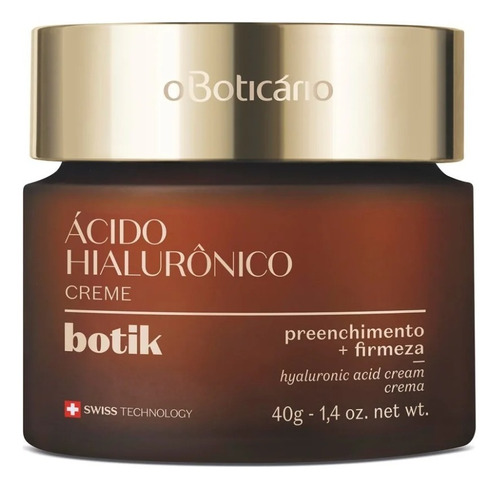 Creme Facial Firmador Ácido Hialurônico Botik 40g