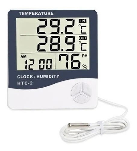 Termo-higrômetro Digital Com Calibração Rastreável Rbc