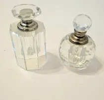 Comprar Perfumeros De Cristal X 2 Unidades.miniaturas Transparente