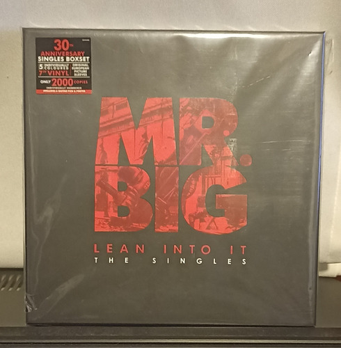 Mr Big Lean Into It - The Singles Vinilos 7 Pulgadas Edición Limitada (Reacondicionado)