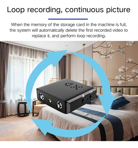 Câmera Espiã Wifi 1080p Com Visão Noturna