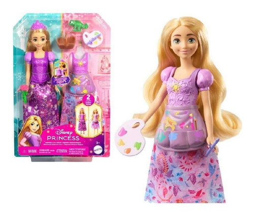 Disney Princesas Rapunzel Historias Mágicas 2 En 1 Mattel