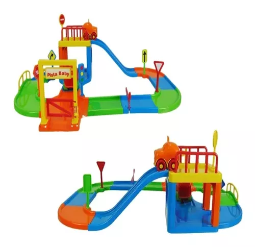 Pista De Carrinhos Corrida Brinquedo Bebe Infantil Educativo