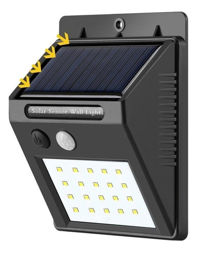 Panel Solar Led 4w Ip65 Exterior Autonomia 5hs