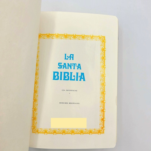 Imagen 5 de 10 de Biblia Antigua Versión Valera 1602 Compacta Piel Marron