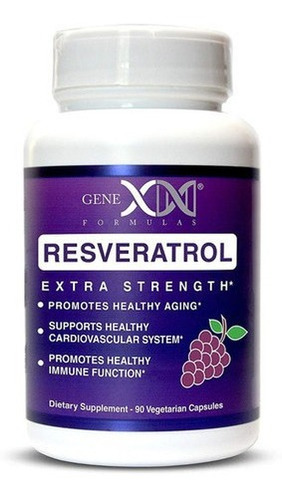  Resveratrol 1500mg Com Bioperine 90 Caps Genex