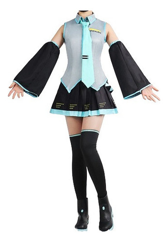 Miku Ropa Y Miku Cosplay Uniforme Falda Jk Femenina