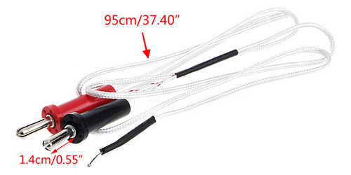 L Sensor De Termopar De Prueba De Temperatura De Cable Tipo