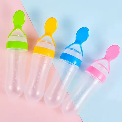 W 2 Unidades De Comida Para Biberones Con Cuchara Medidora