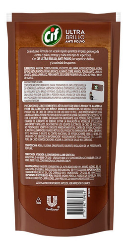 Cif Lustra Muebles Doypack X 380 Gr