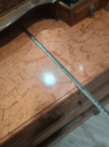 Cómoda Espejo Triptico Madera Maciza Antigua 6 Cajones Cedro (Usado)