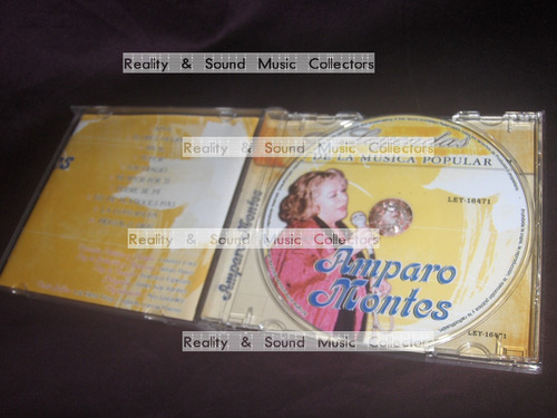 Amparo Montes Leyendas De La Musica Popular Cd 2006 (Usado)