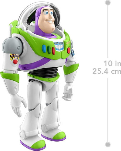 Mattel Disney Toy Story Buzz Lightyear 25cm 30 Frases Ingles