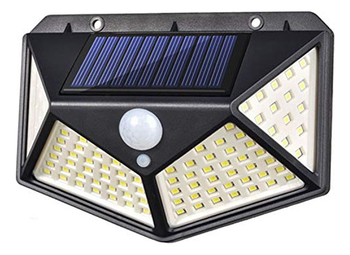 Luz Solar Exterior - Sensor Movimiento 100 Leds Ip65 -