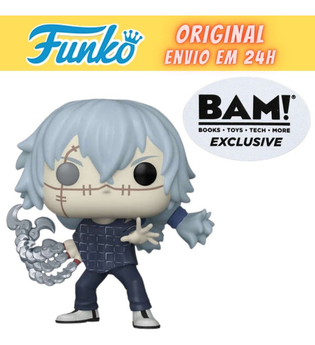 Boneco Funko Pop Jujutsu Kaisen Mahito - Exclusivo 1121