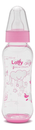 Mamadeira Dreams Bico Redondo Lolly 250 Ml Cor Rosa