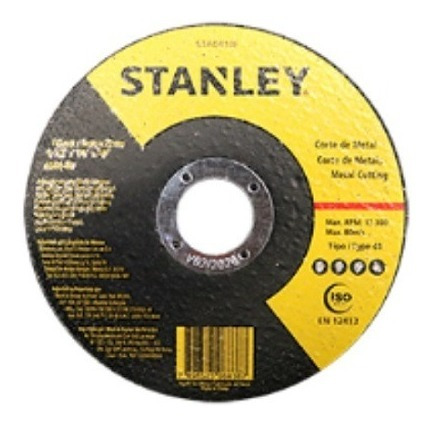 Disco De Corte Metal 4 1/2 X 7/8 Marca Stanley